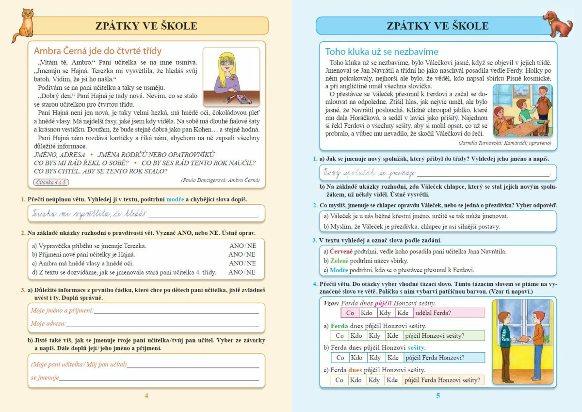 Čtení nás baví 4 (čtenářské dovednosti) (44-70) - Lenka Andrýsková - Obrázek 4