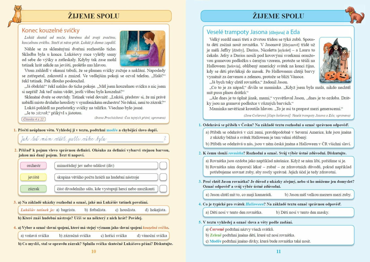 Čtení nás baví 4 (čtenářské dovednosti) (44-70) - Lenka Andrýsková - Obrázek 5