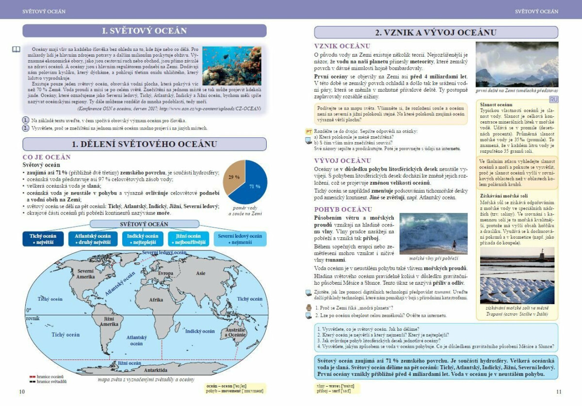 Zeměpis 7 - Antarktida, Afrika, Amerika, Asie, Austrálie, Oceánie, světový oceán, Čtení s porozuměním (77-45) - PhDr. prof. Petr Chalupa, Jakub Cimala - Obrázek 3