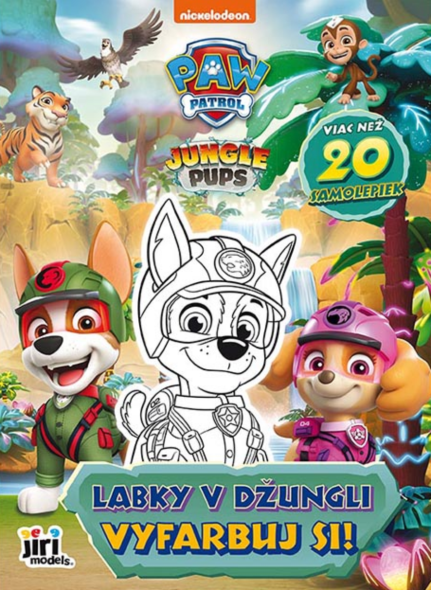 Levně Vyfarbuj si! Labková patrola Labky v džungli