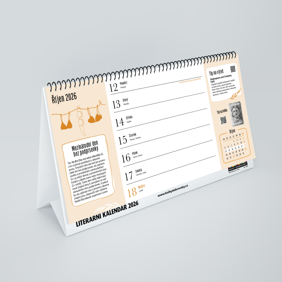 Literární kalendář 2026
