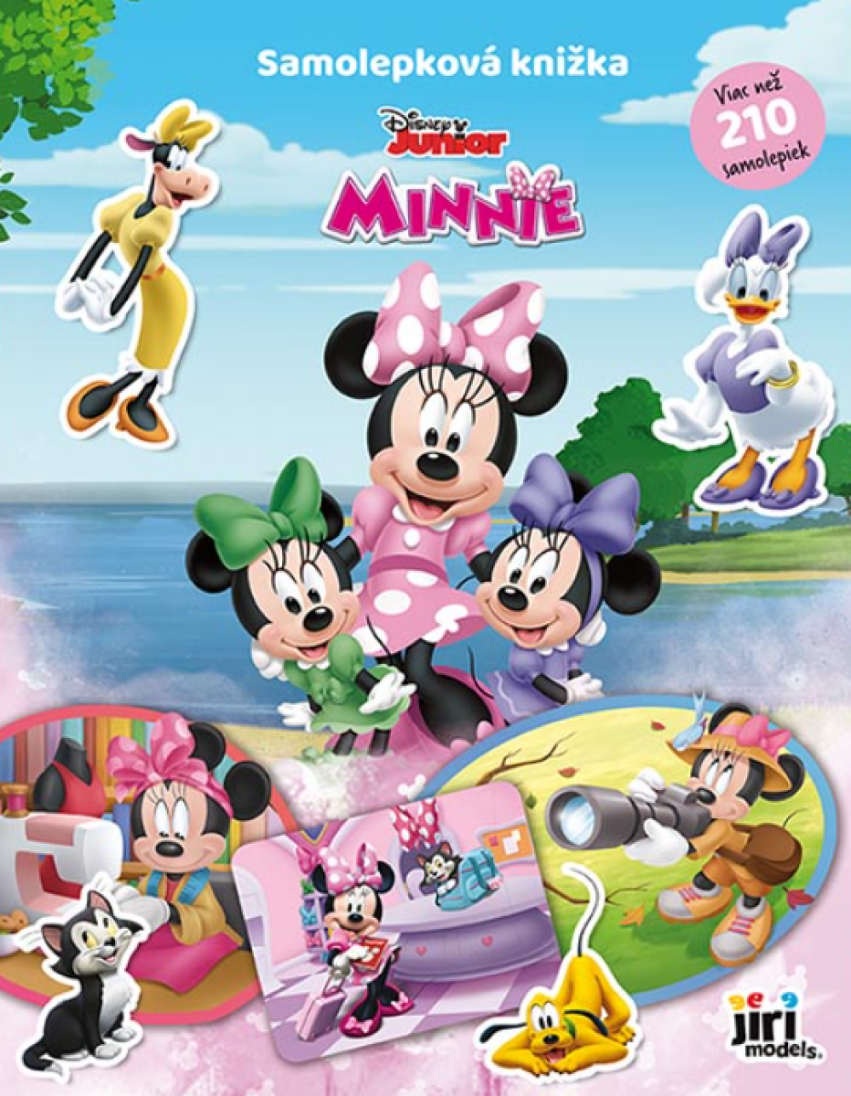 Samolepková knižka Minnie