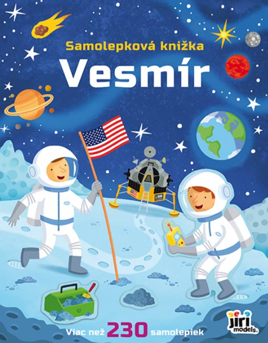 Levně Samolepková knižka Vesmír