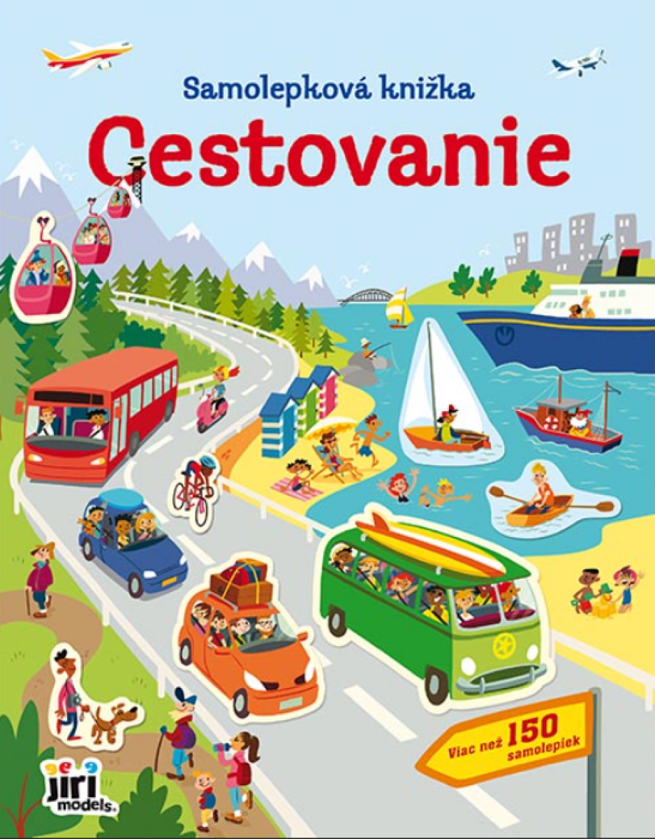 Samolepková knižka Cestovanie