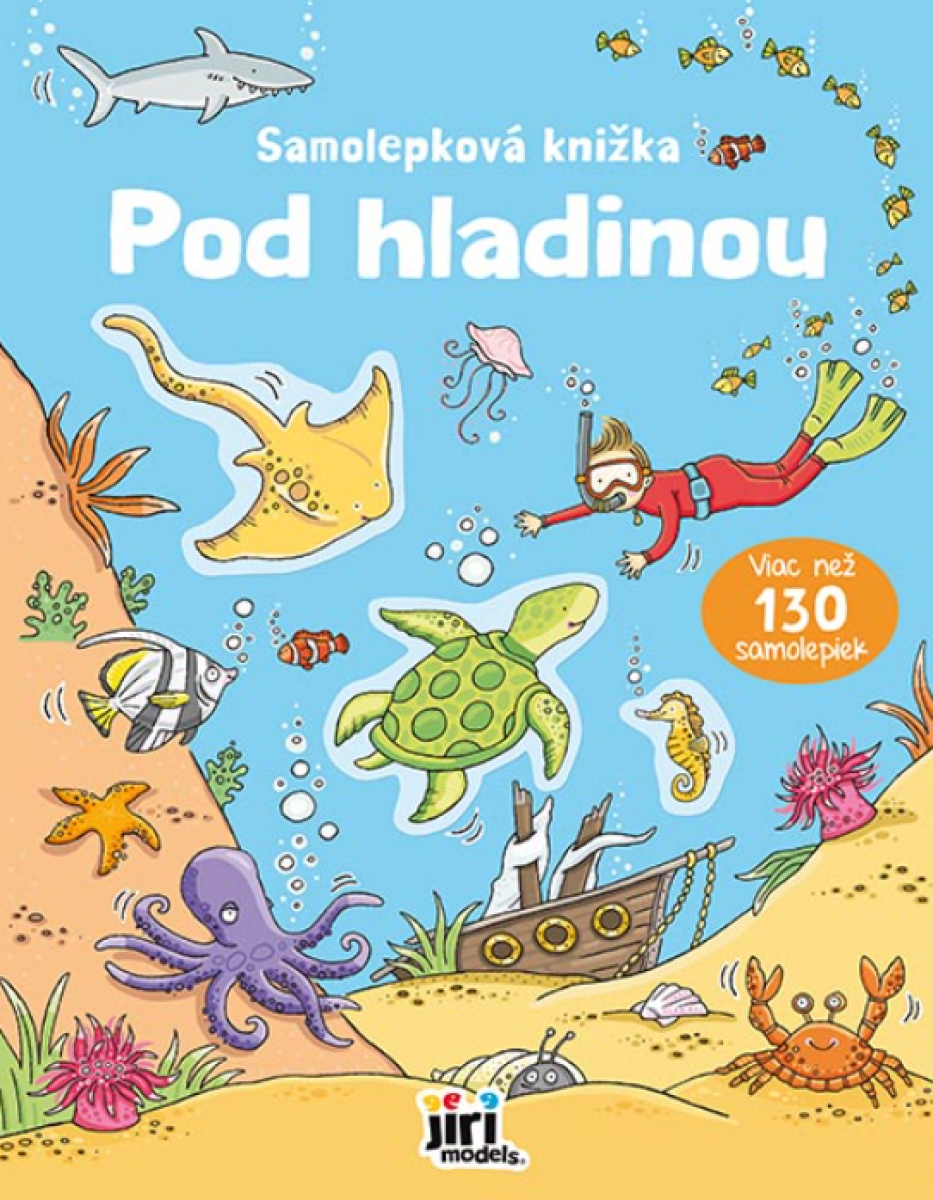 Samolepková knižka Pod hladinou