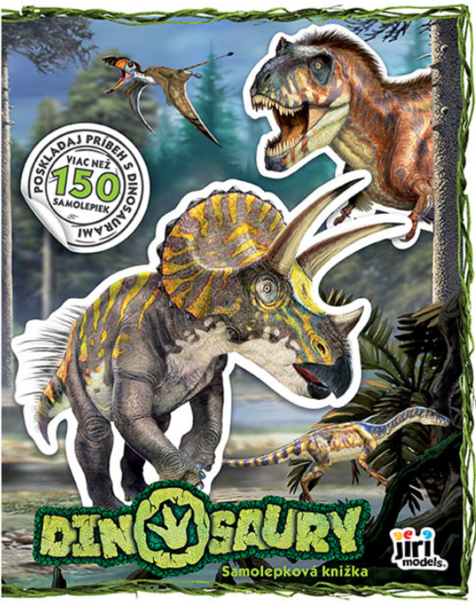 Samolepková knižka Dinosaury