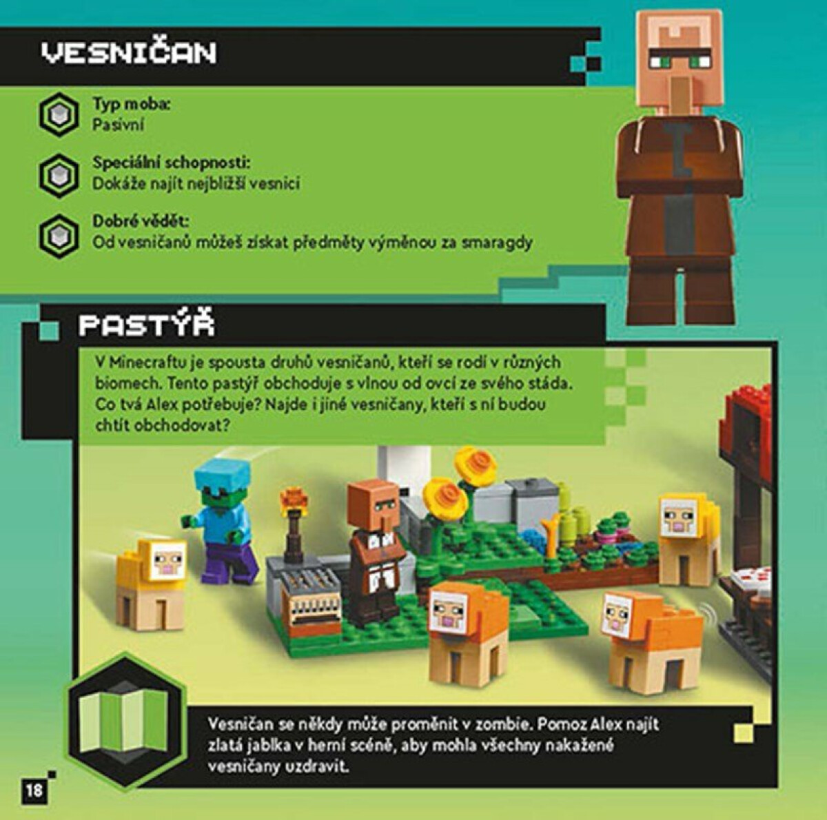 LEGO® Minecraft®. Alex vs. Creeper (obrázek 3)