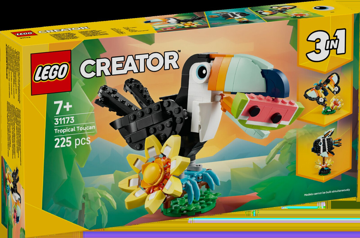 Divoká zvířata: Tropický tukan - Lego Creator (31173)