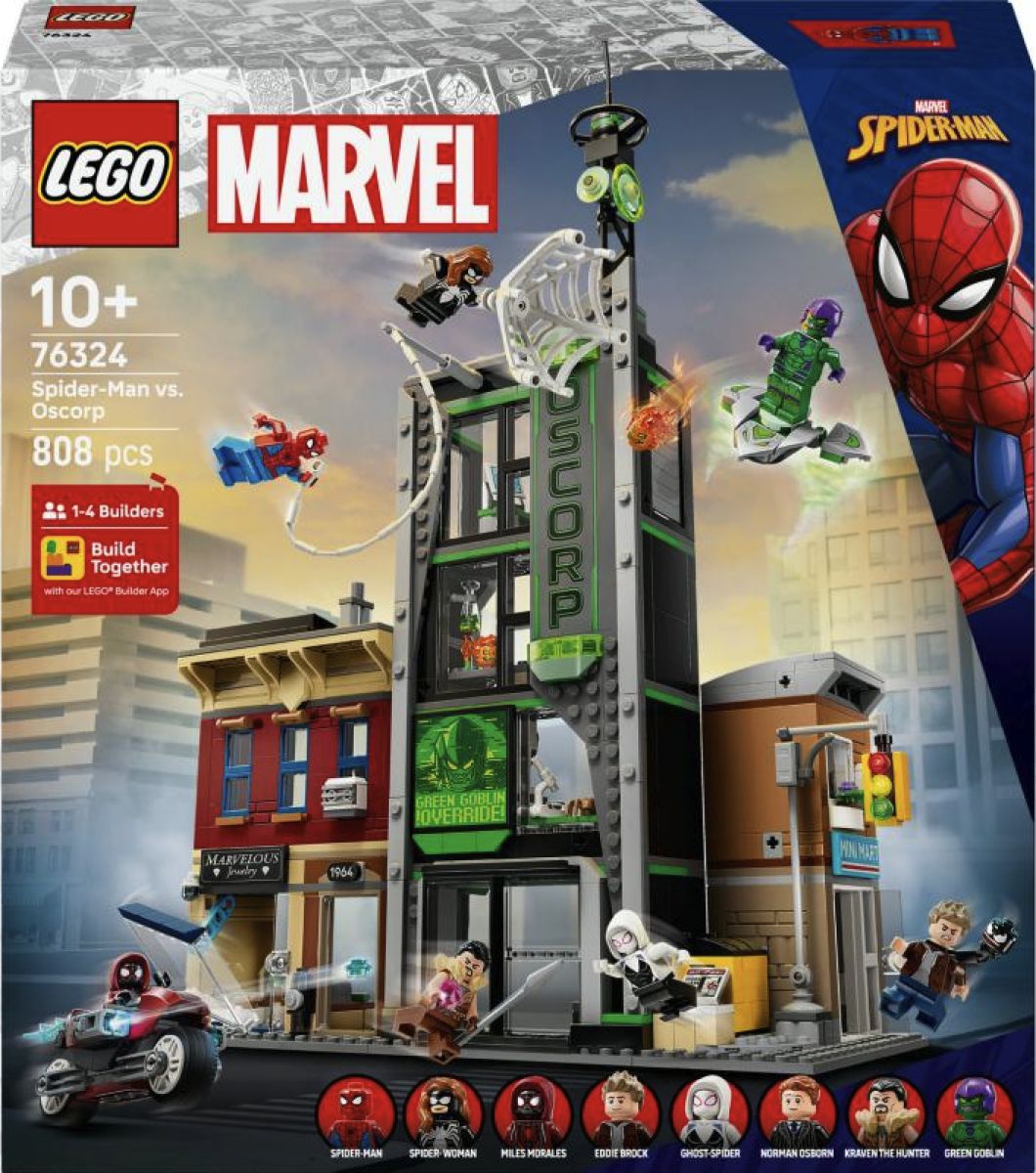 Spider-Man vs. Oscorp – LEGO® Marvel (76324)