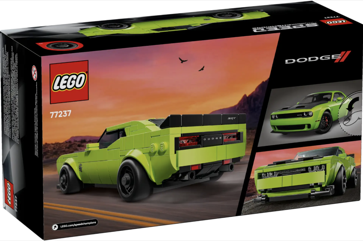 Sportovní auto Dodge Challenger SRT Hellcat - LEGO Speed Champions (77237)