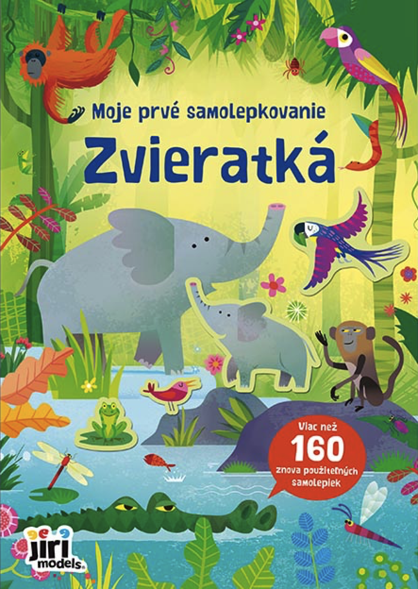Moje prvé samolepkovanie Zvieratká