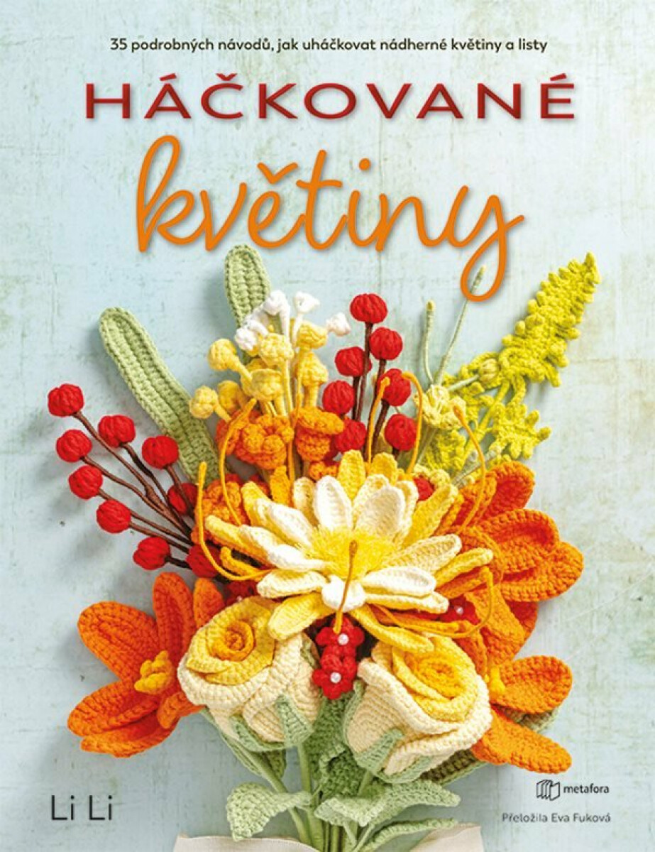 Kniha Háčkované květiny