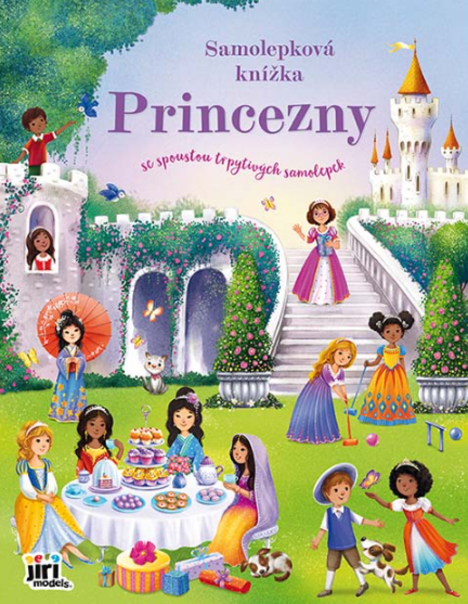 Velká samolepková knížka Princezny