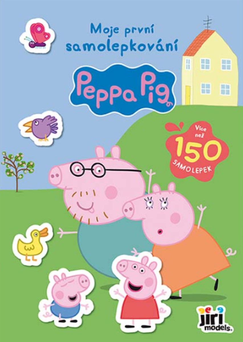 Moje první samolepkování Prasátko Peppa