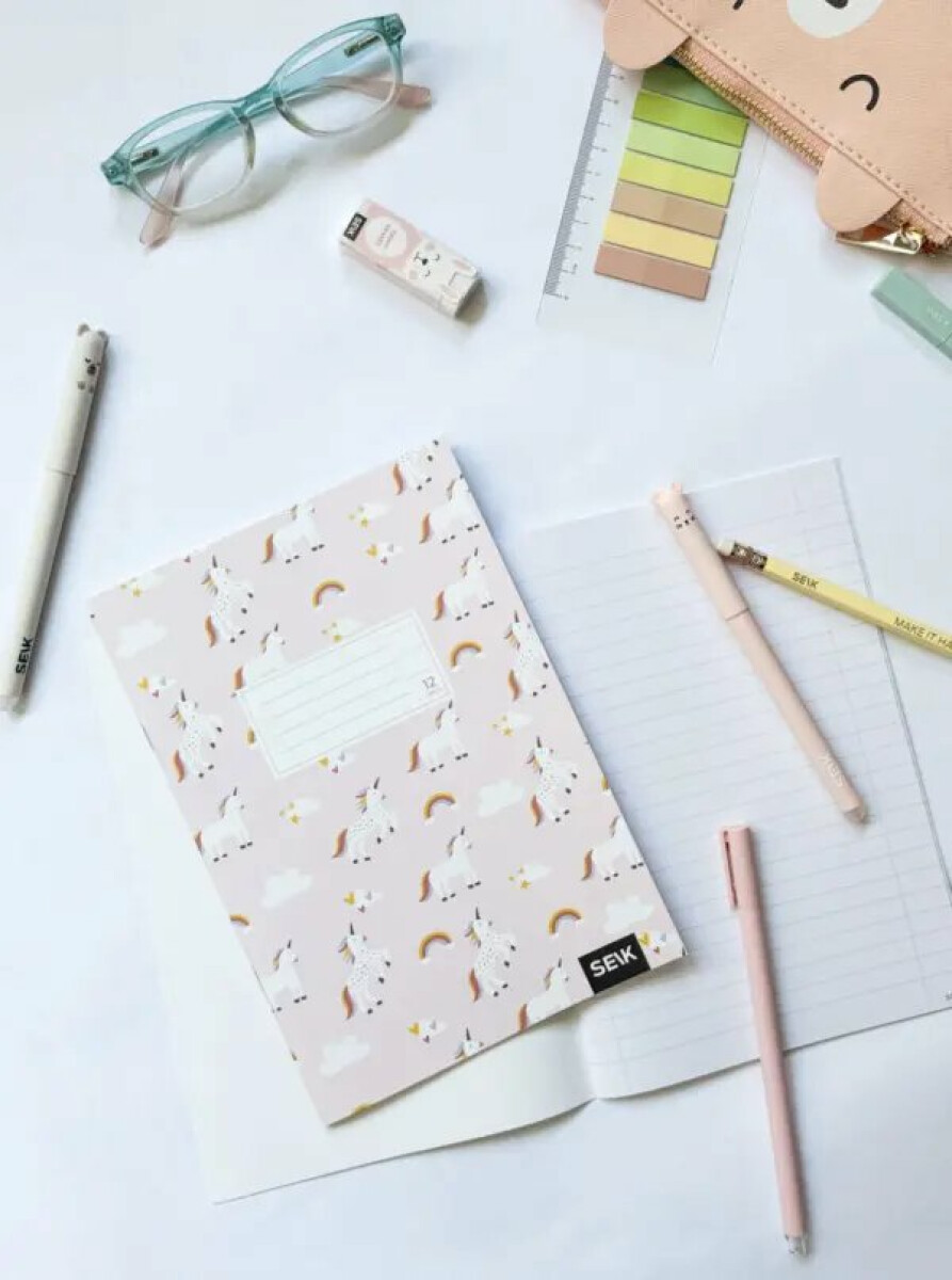 Linkovaný sešit (12 listů) - jednorožci - Obrázek 4