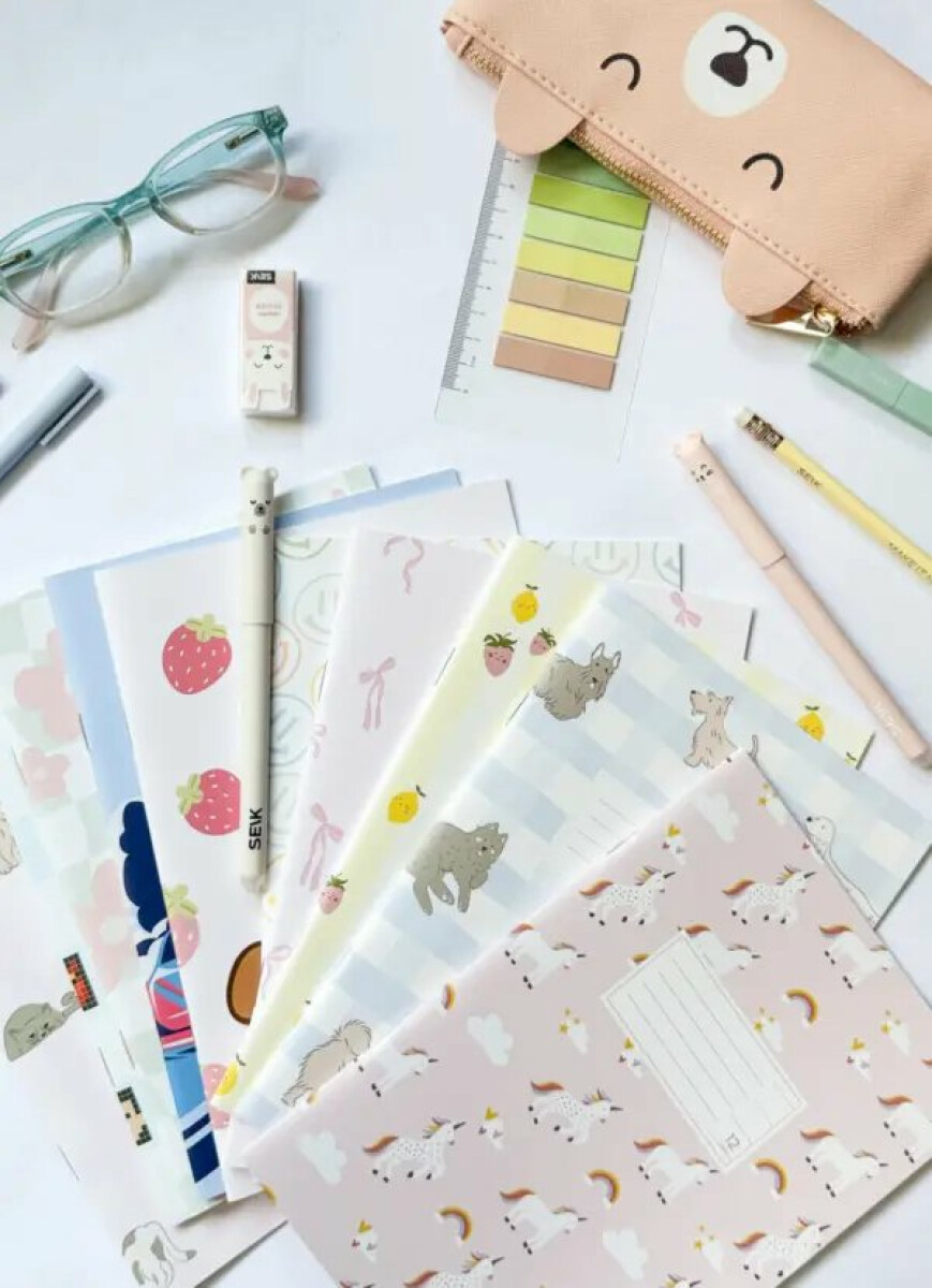 Linkovaný sešit (12 listů) - jednorožci - Obrázek 5