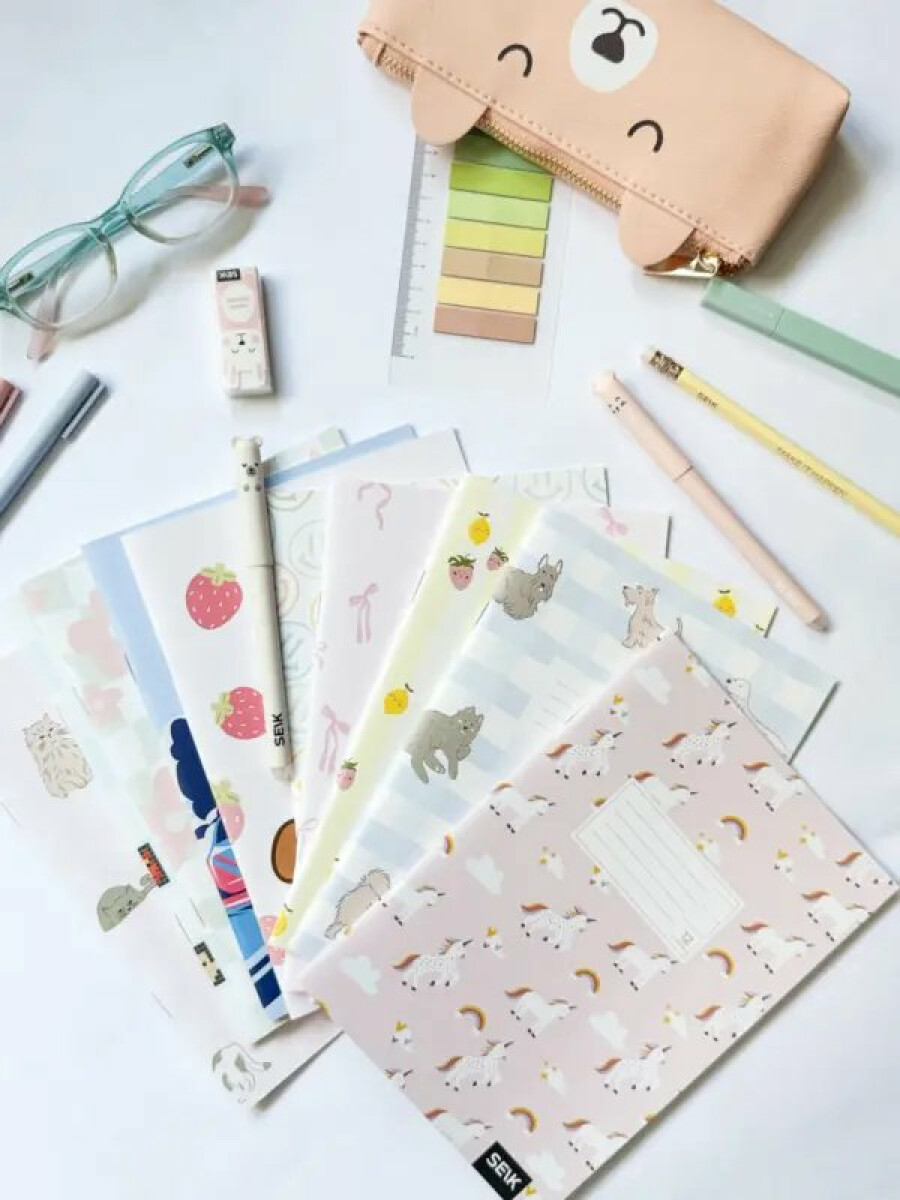 Linkovaný sešit (12 listů) - jednorožci - Obrázek 6