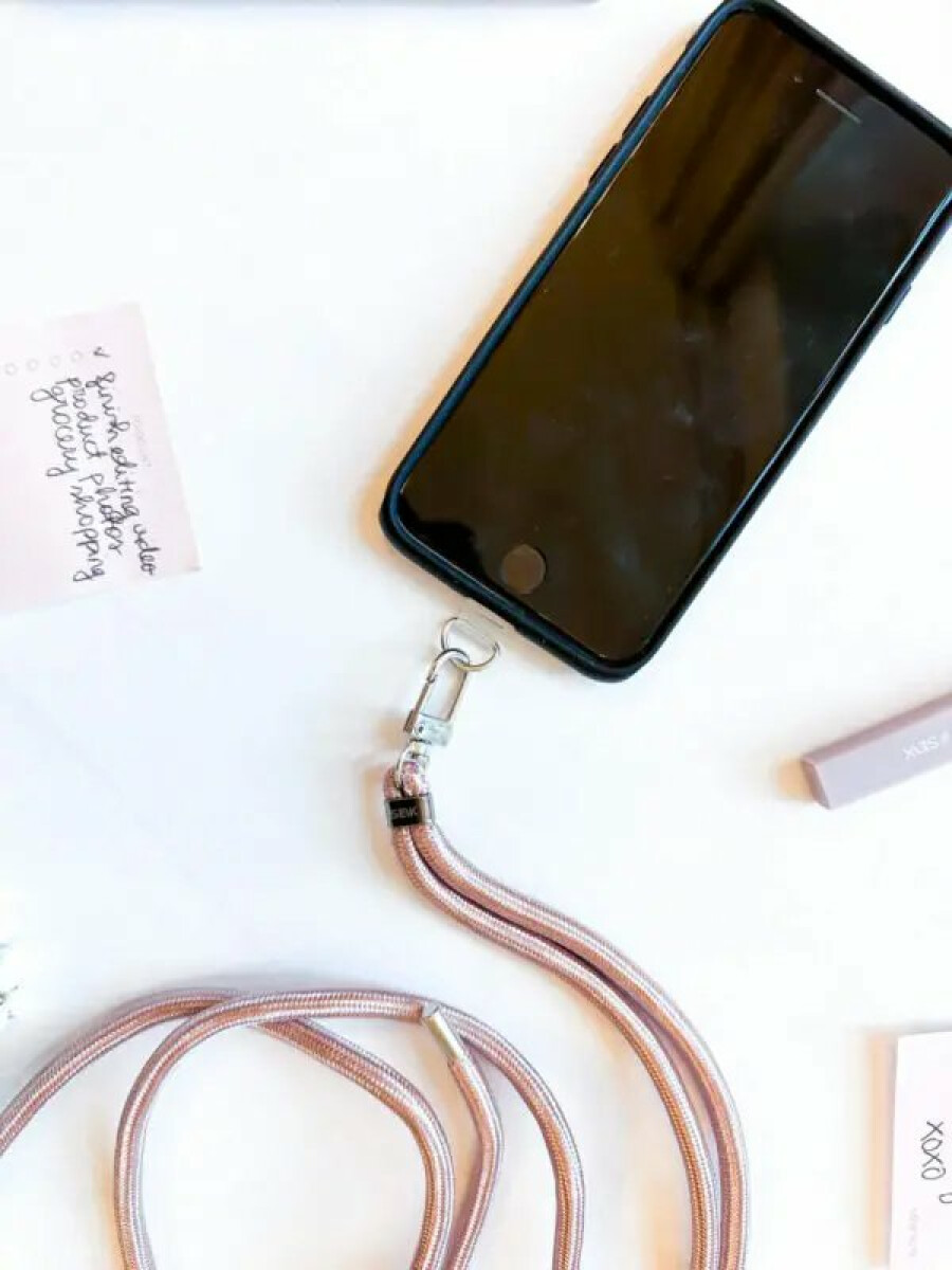 Univerzální popruh na telefon – Oh so pink! (obrázek 4)