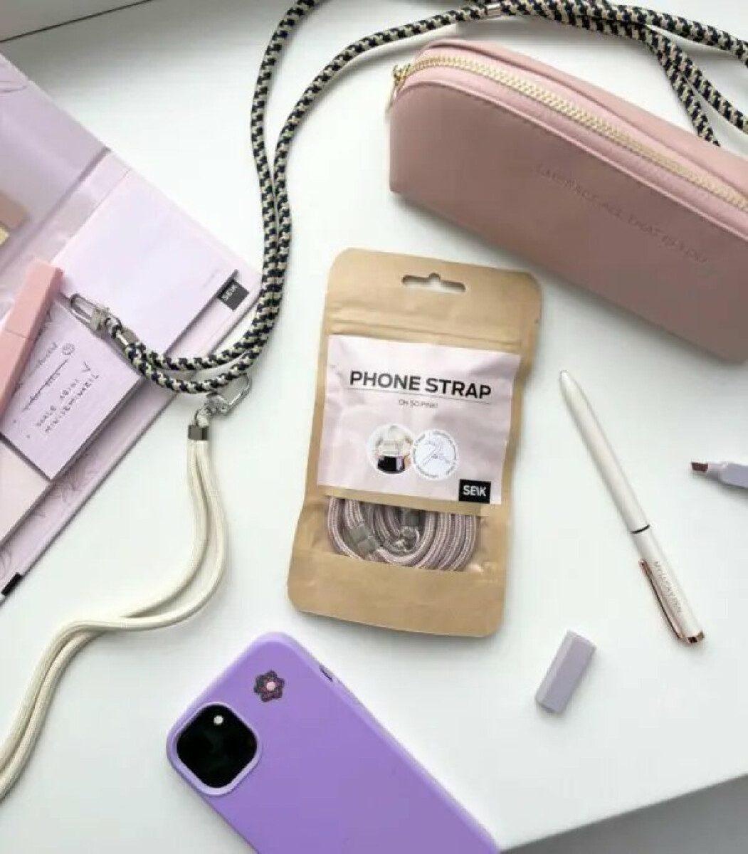 Univerzální popruh na telefon – Oh so pink! (obrázek 5)