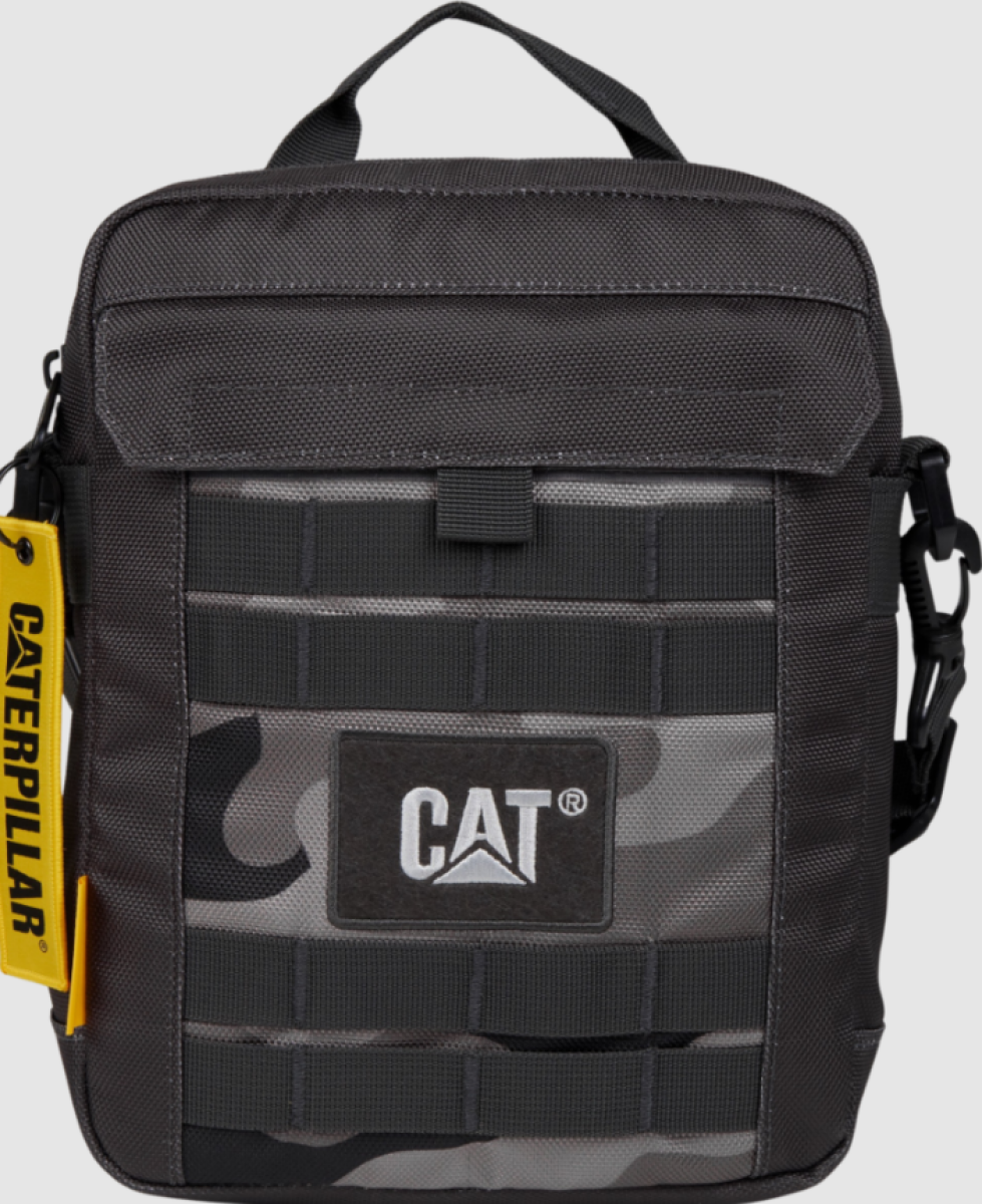 CAT crossbody taška Combat Namib - tmavě šedý maskáč