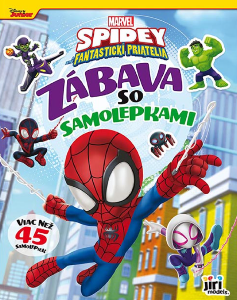 Zábava so samolepkami Spidey