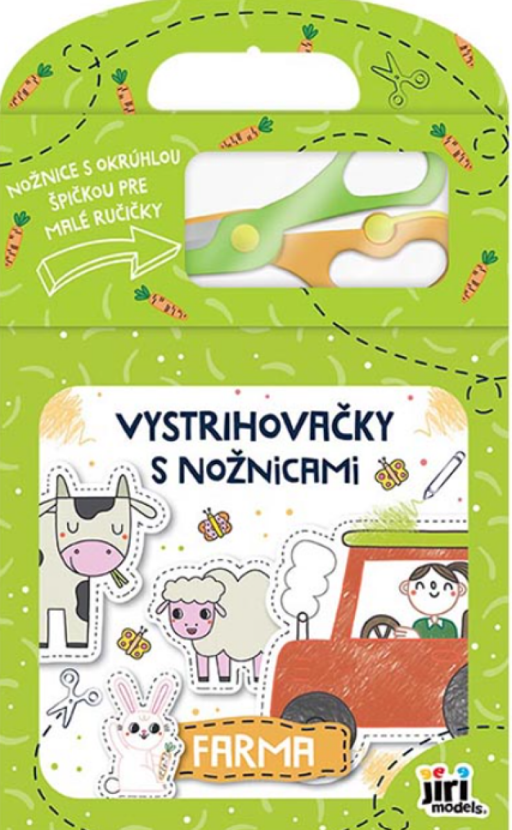 Vystrihovačky s nožnicami Farma