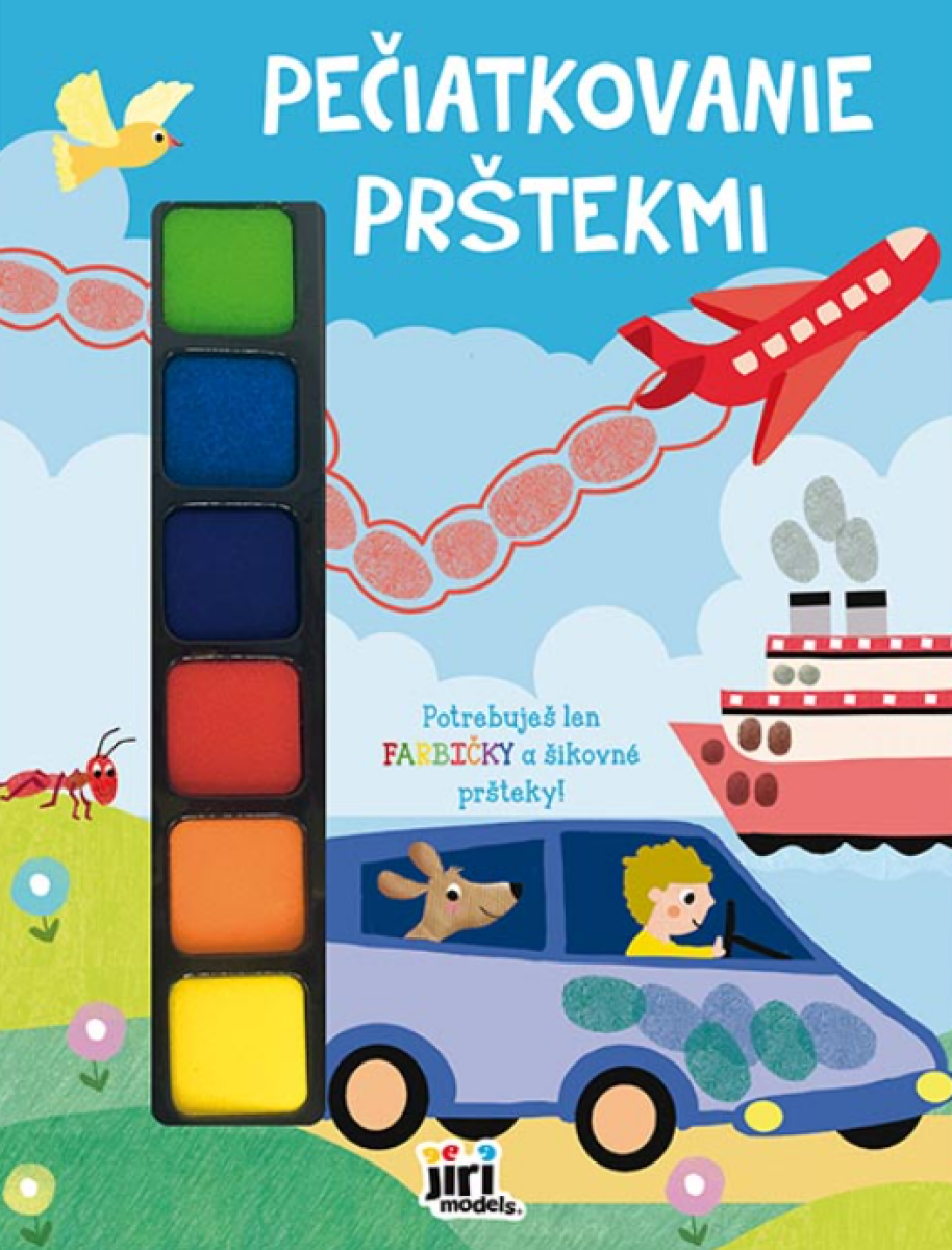 Pečiatkovanie prstíkmi Auto