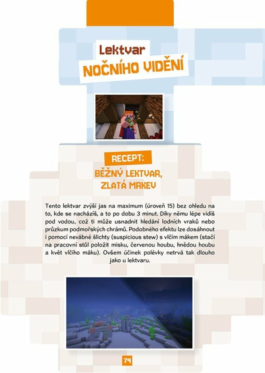 Minecraft – kniha lektvarů - Obrázek 4