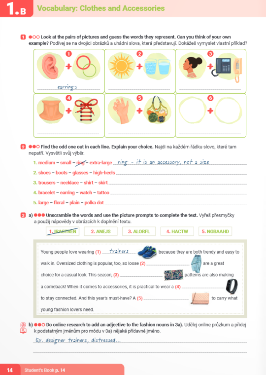 Upgrade 8 – Workbook – Magdalena Müllerová