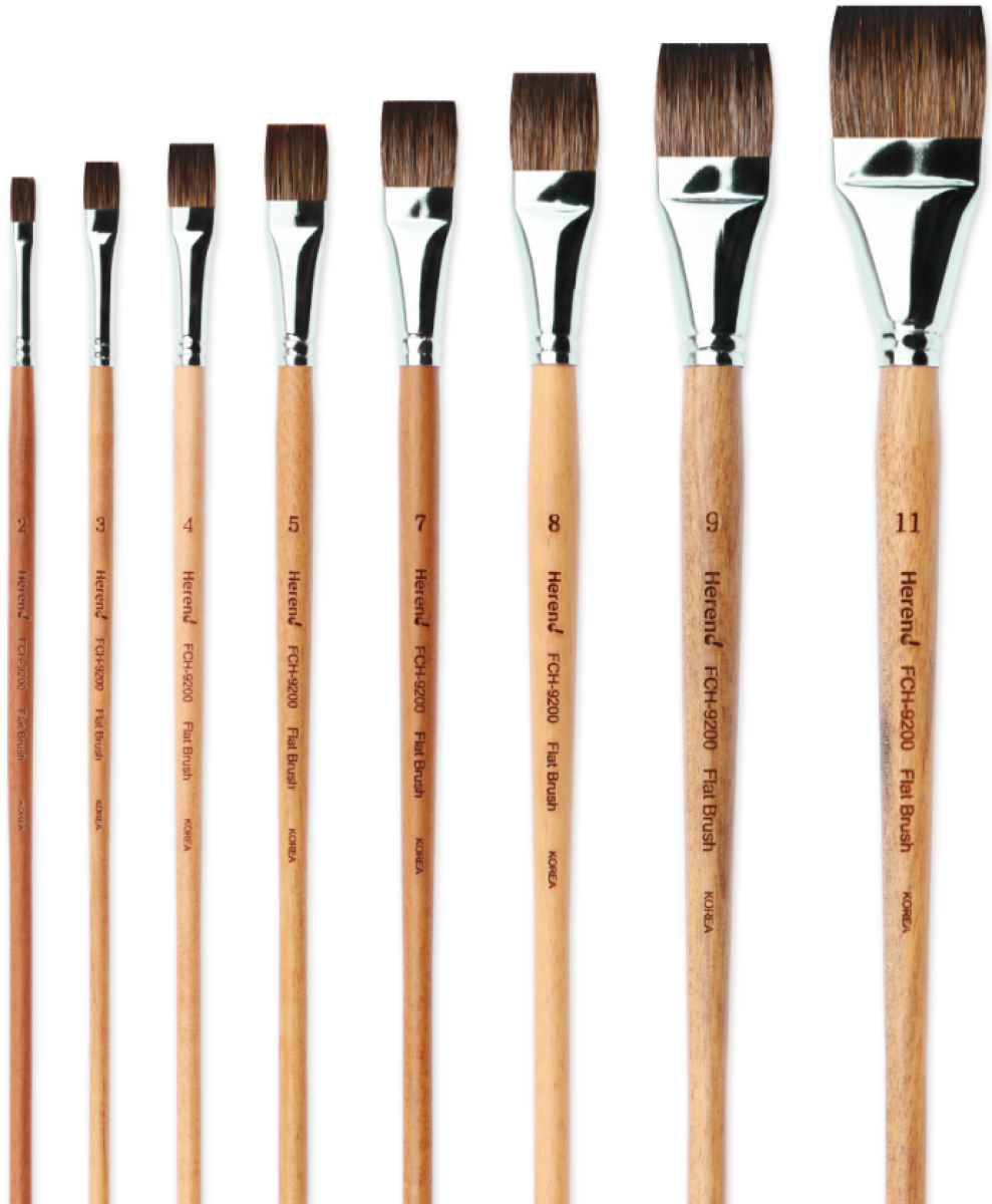 Široký štětec Herend FCH-9200 – velikost 9