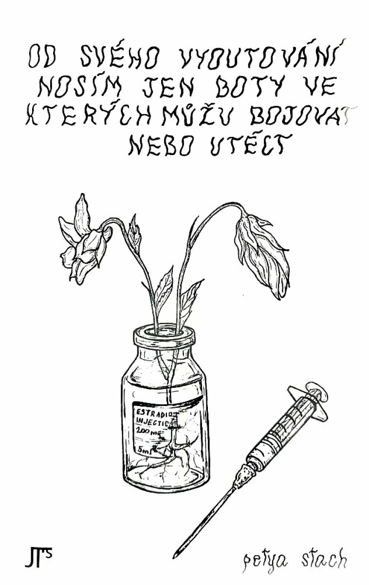 Kniha Od svého vyoutování nosím jen boty ve kterých můžu bojovat nebo utéct