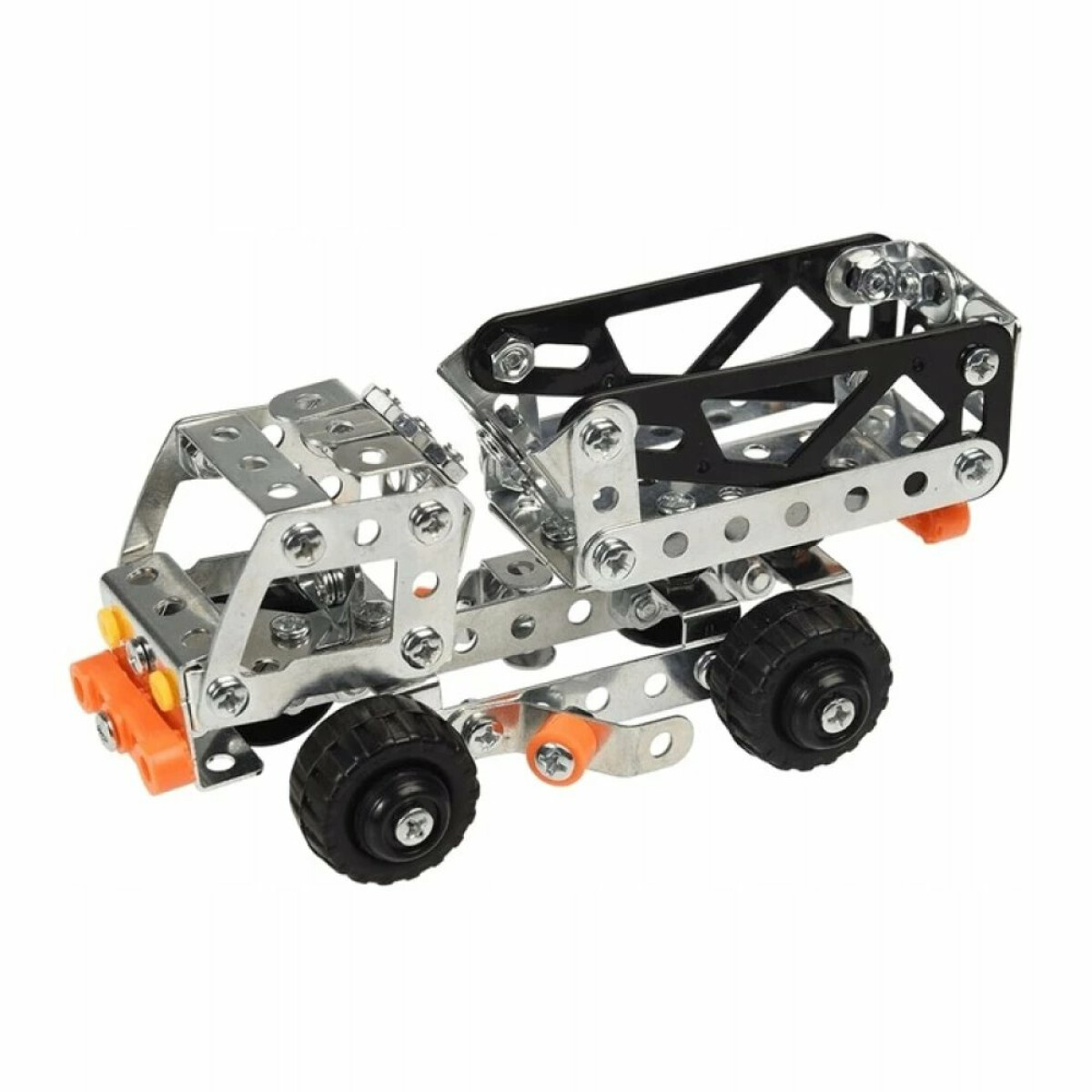 Kovová stavebnice na šroubování, 176 dílů, s nářadím - Obrázek 4