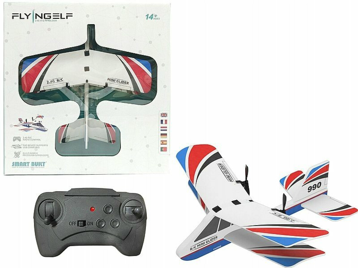 RC letadlo dvouplošník – velký dosah