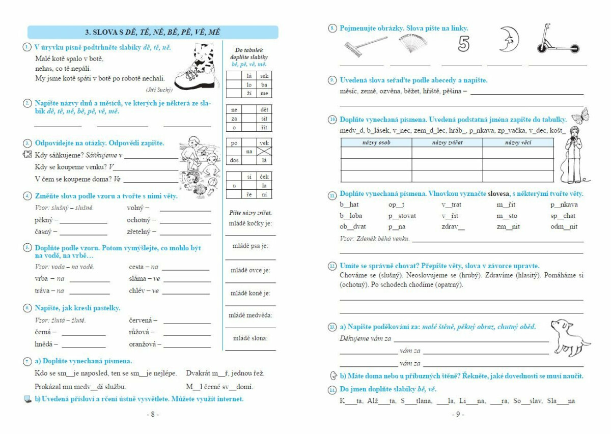 Český jazyk 3 – pracovní sešit, Čtení s porozuměním (33-60) - Marie Mittermayerová, Lenka Andrýsková - Obrázek 3