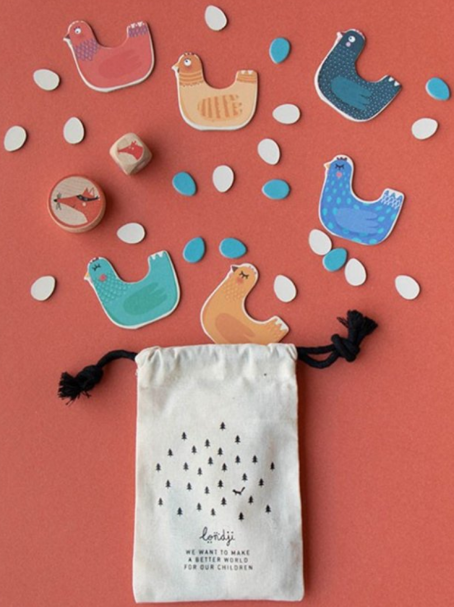 Kapesní hra Zachraňte slepičky