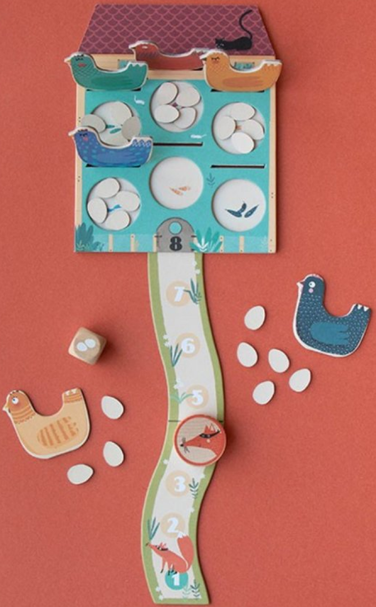 Kapesní hra Zachraňte slepičky