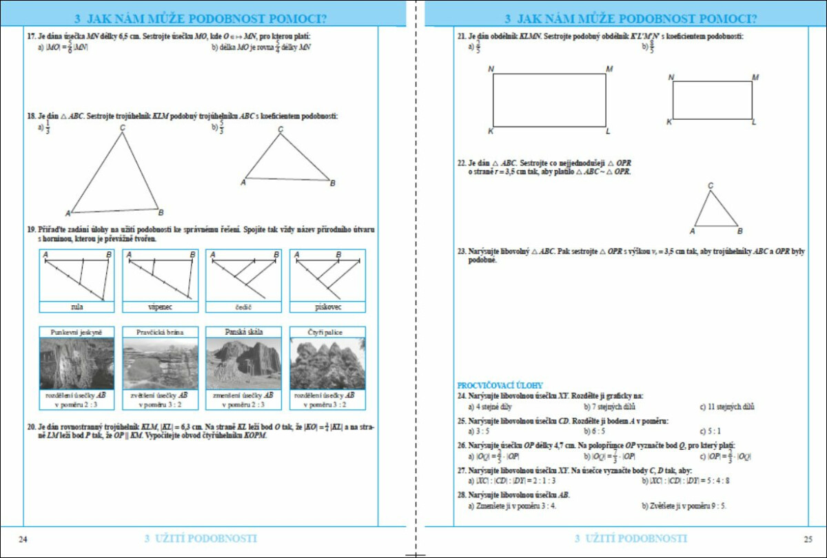 Matematika 9 - Podobnost a funkce úhlu (pracovní sešit) (9-25) (obrázek 4)