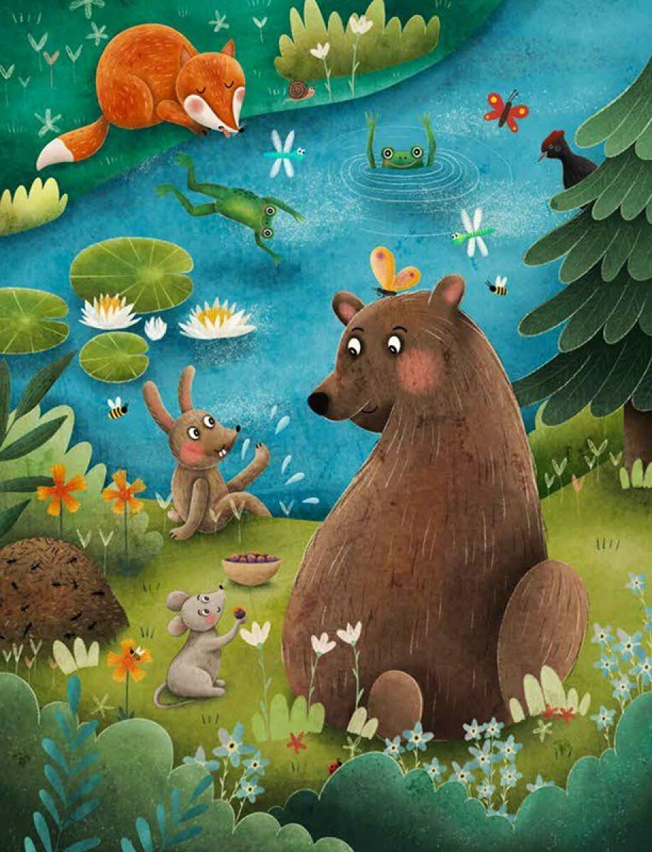 Myška a medvěd – Marie Fasorová