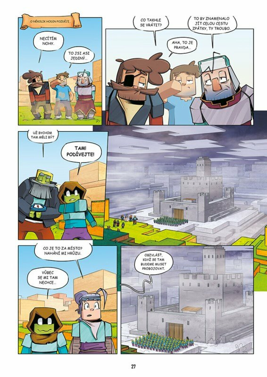 Deník malého Minecrafťáka: komiks 8 - Cube Kid (obrázek 3)