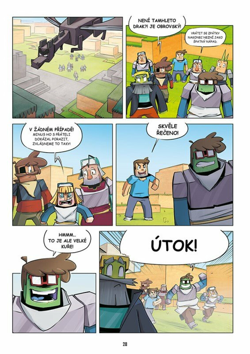 Deník malého Minecrafťáka: komiks 8 - Cube Kid (obrázek 4)