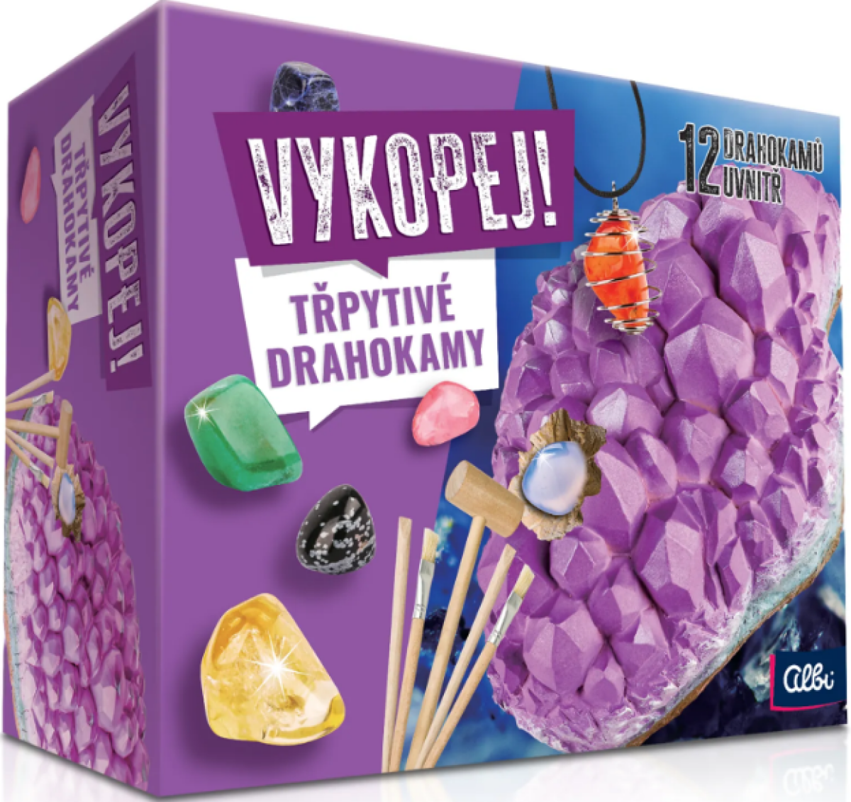 Vykopej! - Třpytivé drahokamy