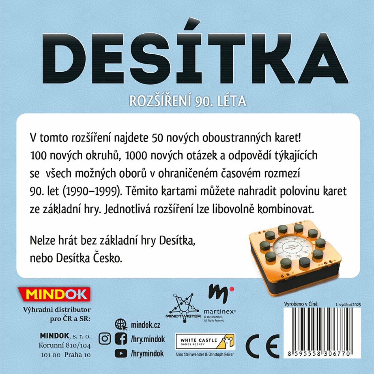 Desítka: rozšíření 90. léta - Martinex - Obrázek 3