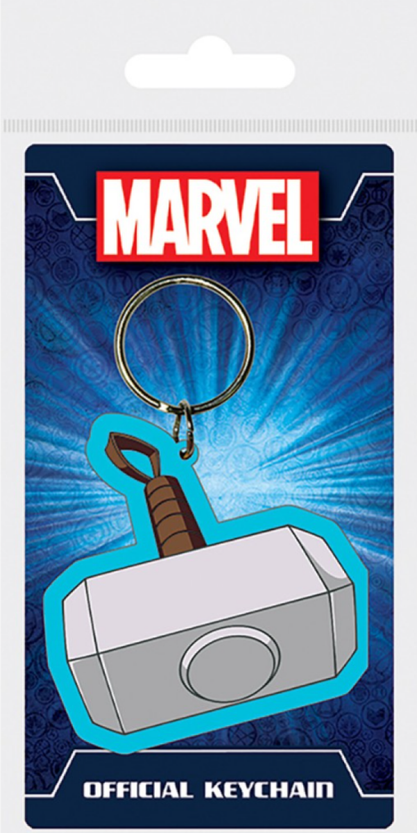 Marvel gumová klíčenka – Thorovo kladivo