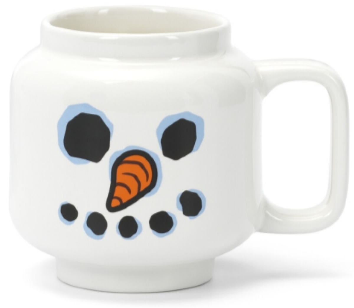 LEGO keramický hrnek 255 ml - sněhulák - -