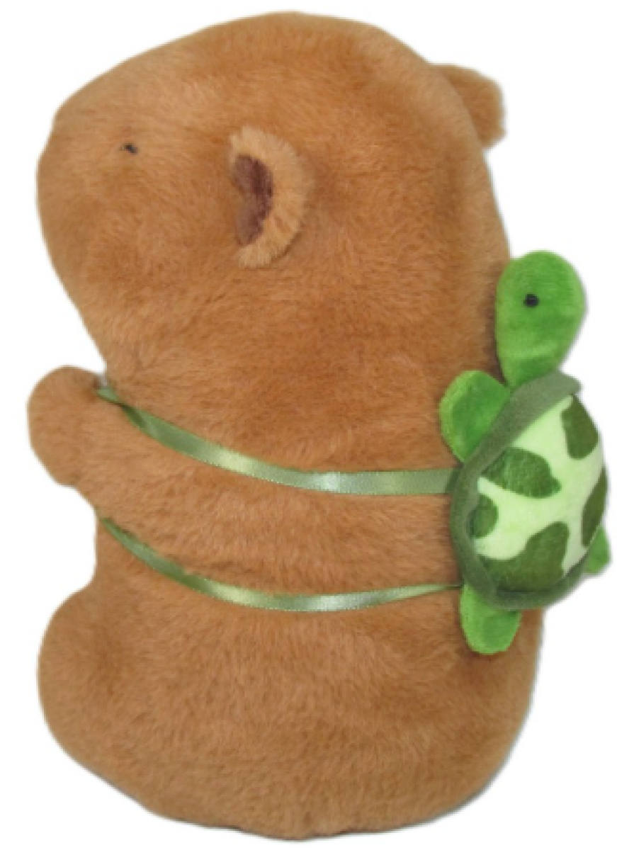 Plyšová kapybara s batůžkem (obrázek 4)