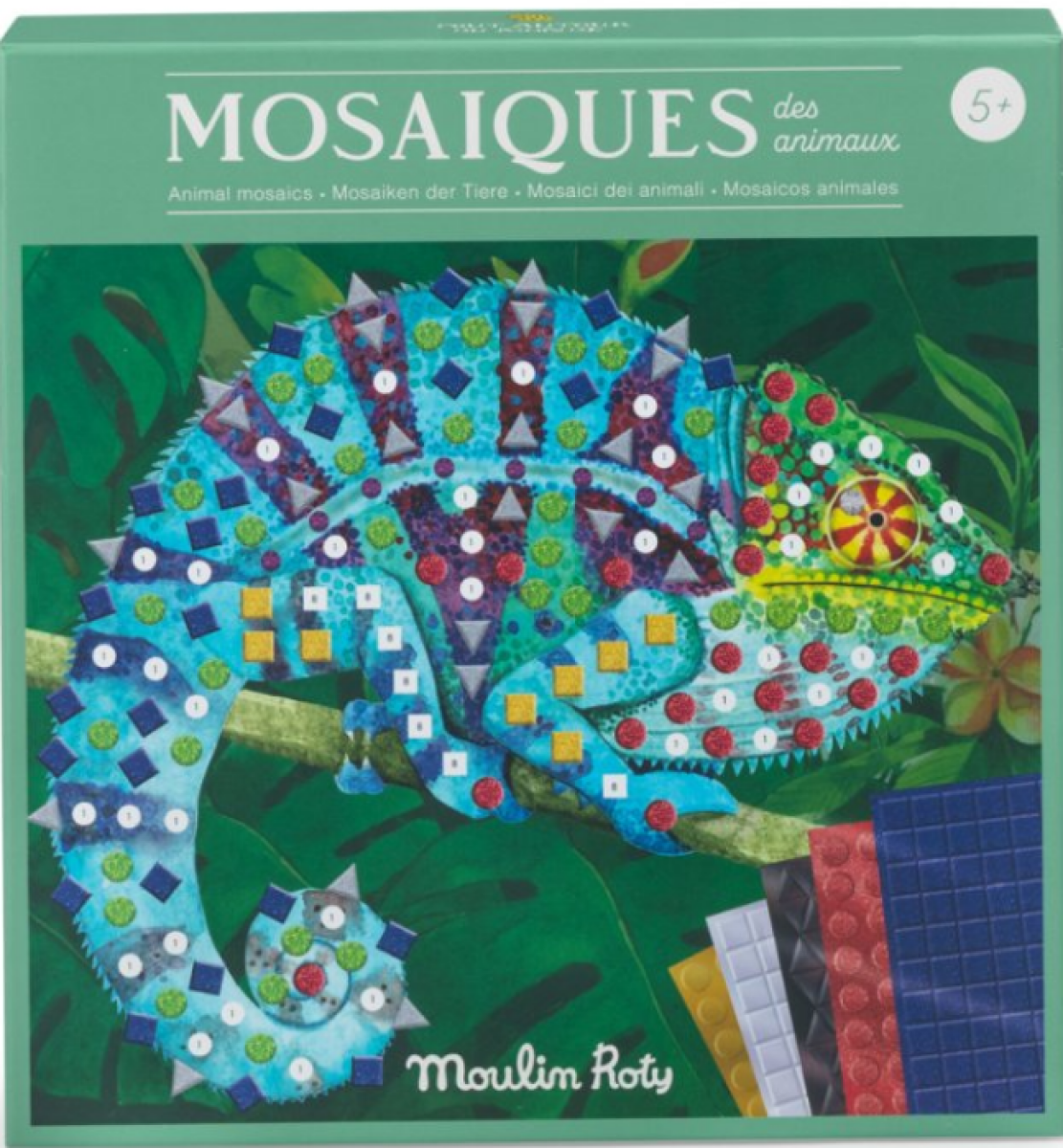 Mozaika Zvířata z celého světa