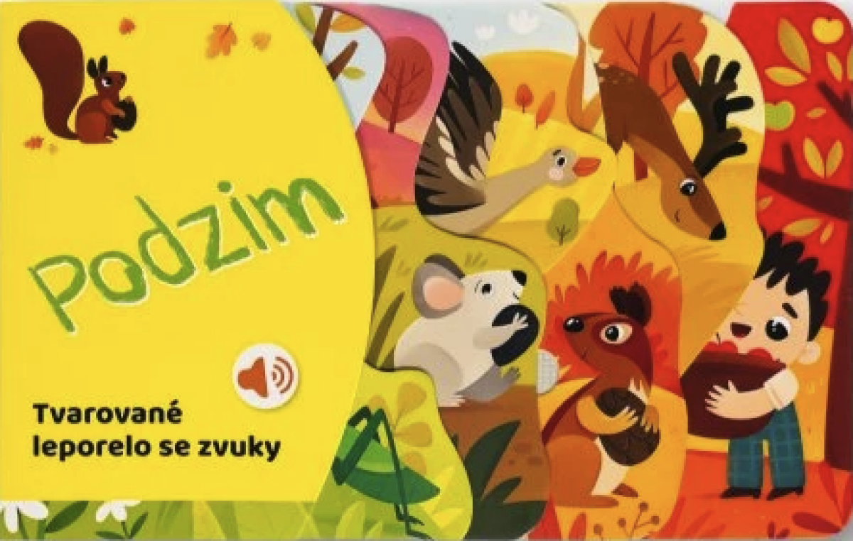 Kniha Tvarované leporelo se zvuky