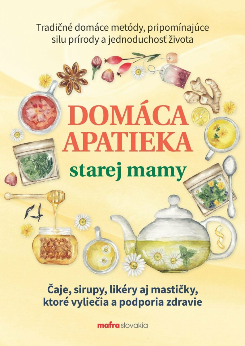 Kniha Domáca apatieka starej mamy