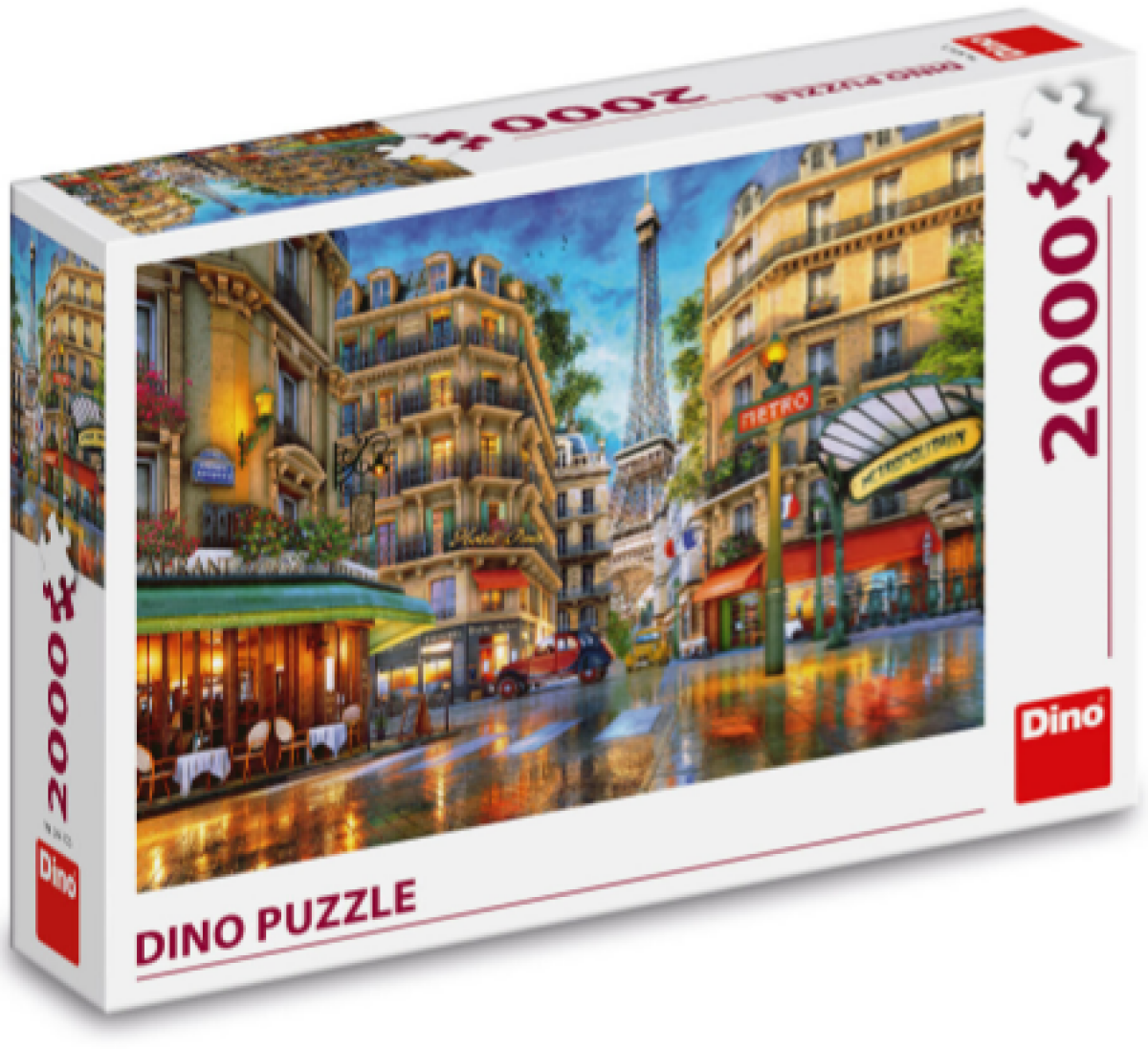 Puzzle Odlesky Paříže 2000 dílků - -