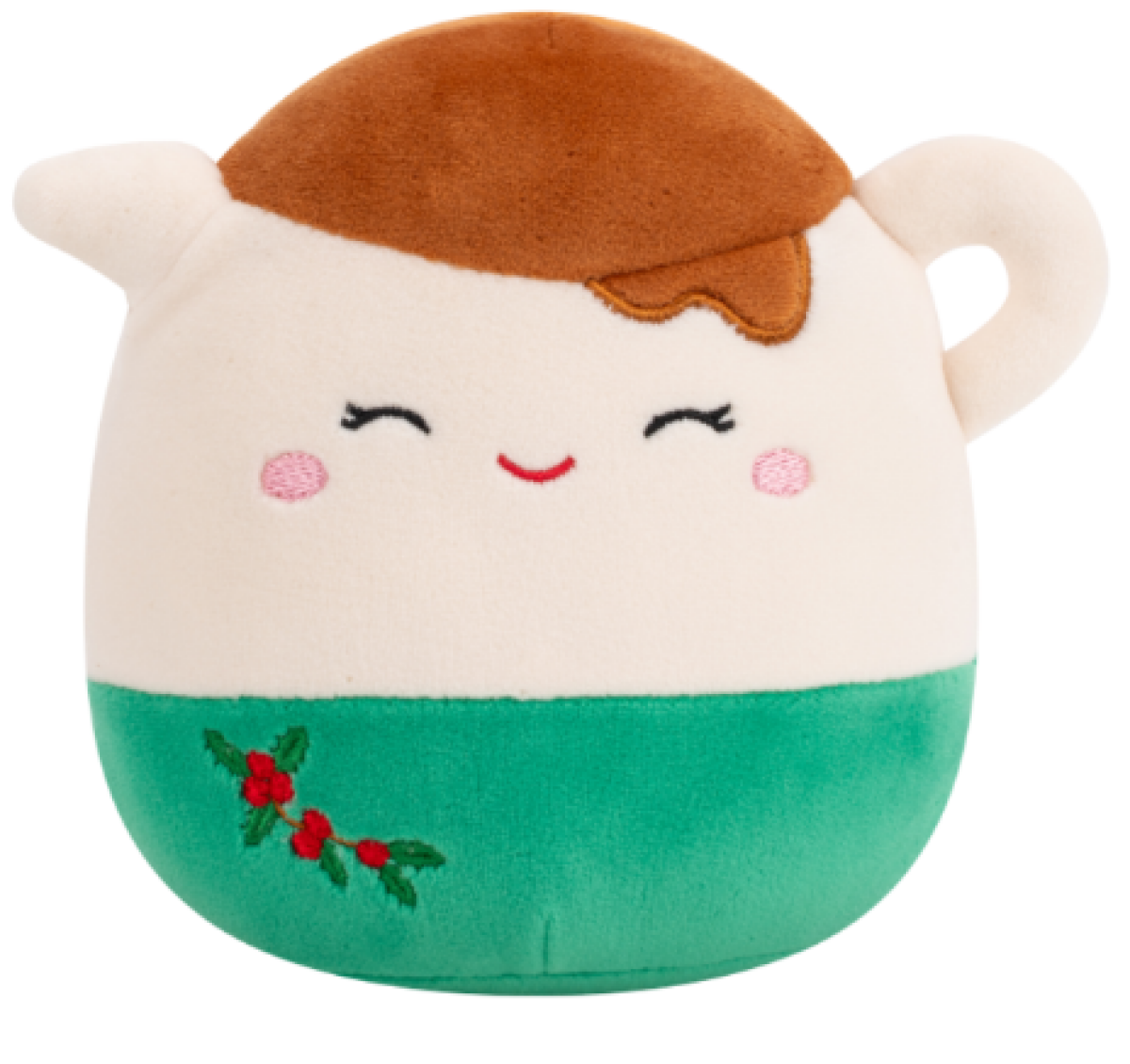 SQUISHMALLOWS Omáčník se jmelím - Justice, 13 cm